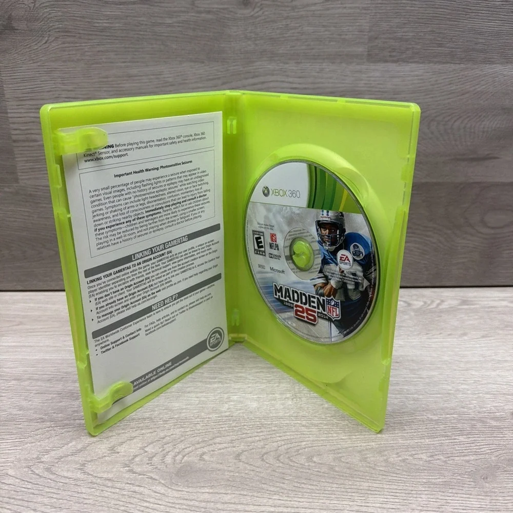 Lot Of 6 Xbox 360 Kinect Games: Defiance, Game Party, The Biggest Loser, Wipeout